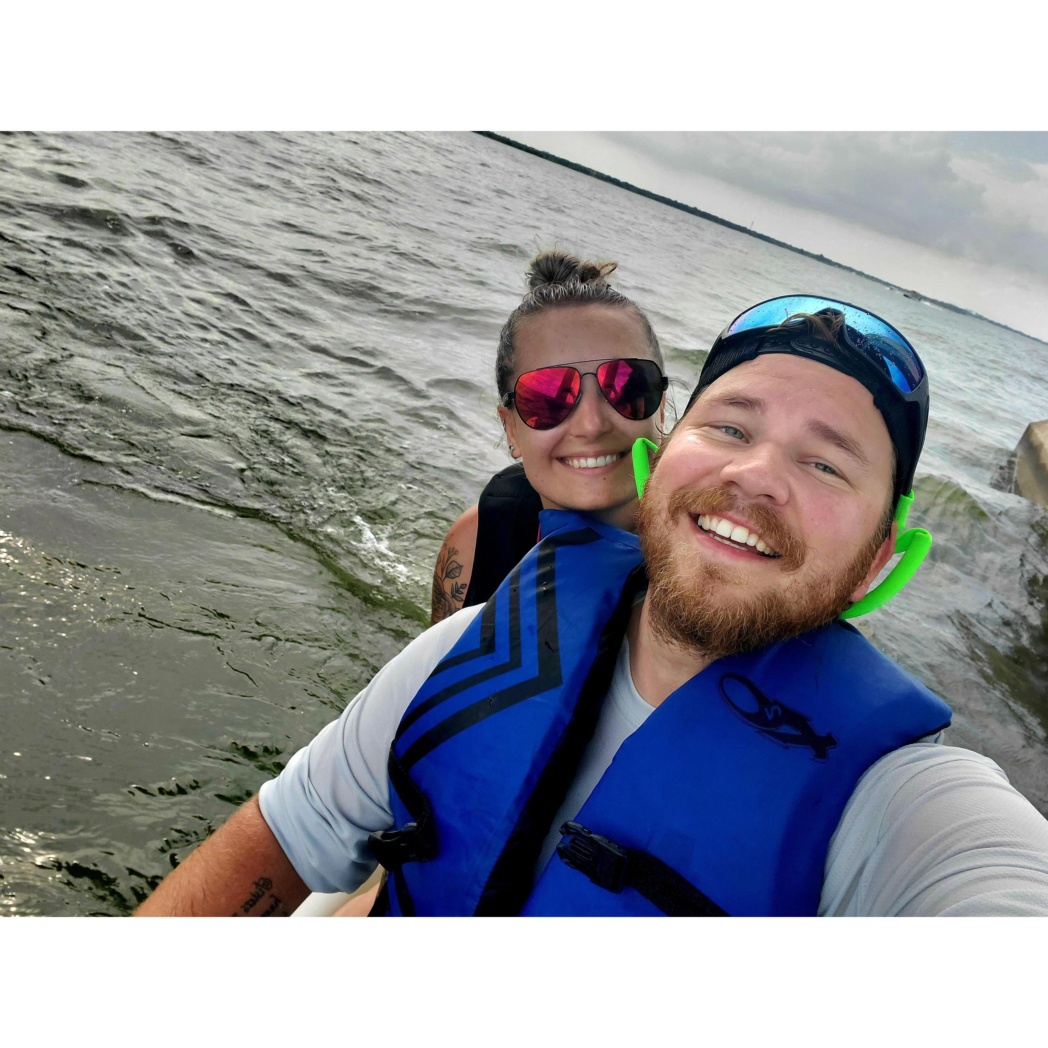 Lake day on the jetski