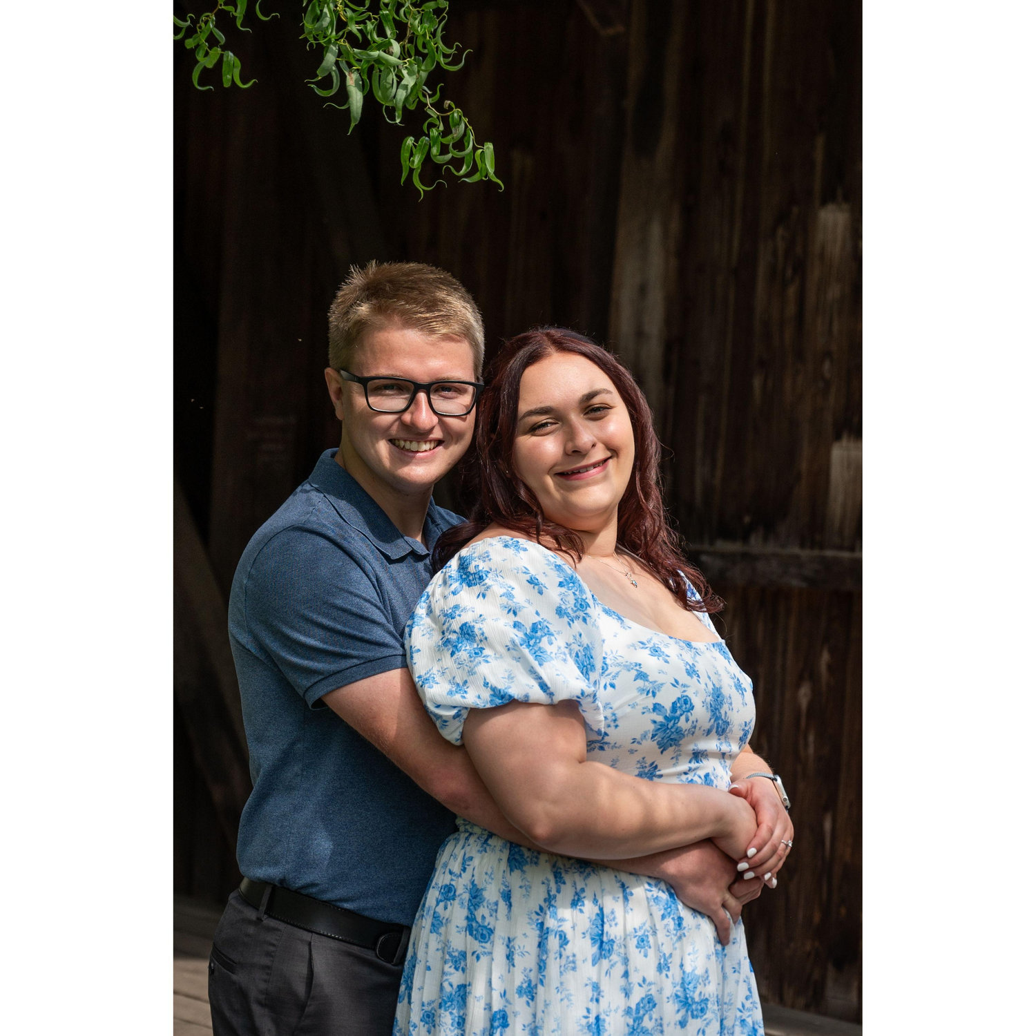 Taken from our Engagement Session exactly a year before our wedding on June 13th, 2025.