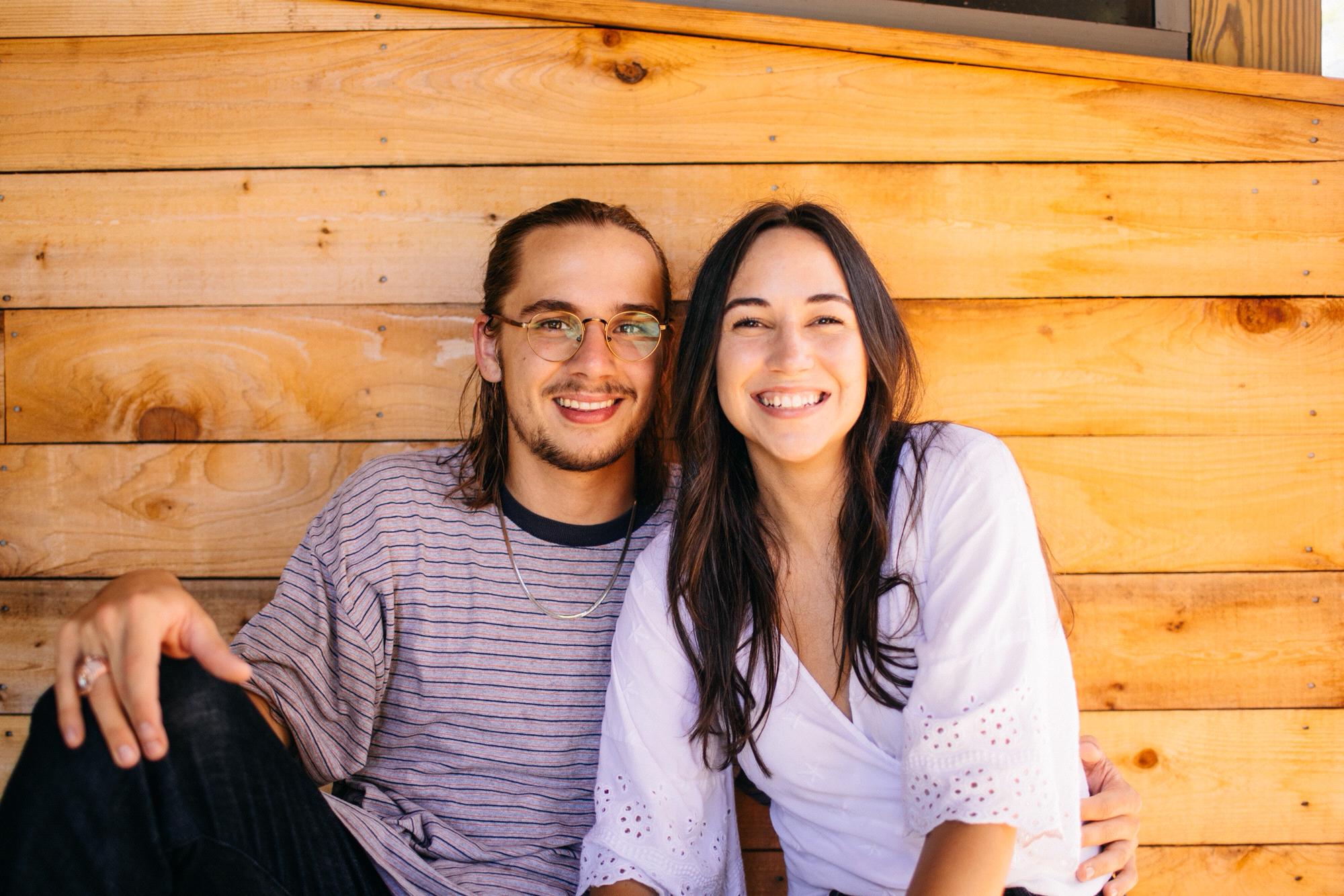 Proof we can smile and look at the camera