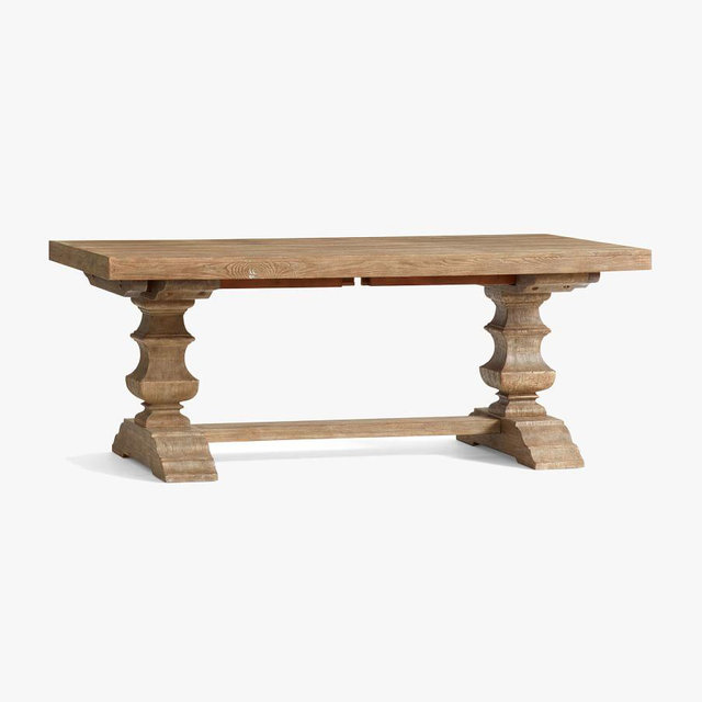 Banks Extending Dining Table, Seadrift, 76" - 112" L