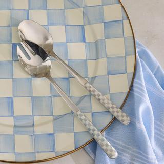 Sterling Check Bistro Stainless Steel Salad Servers