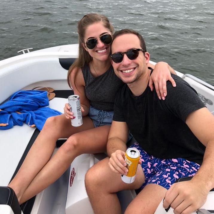 Fort Myers, FL in December 2016. Greg joined us for two quick days after a very stressful work week. I shoved a beer in his face and said we're going to the dog beach