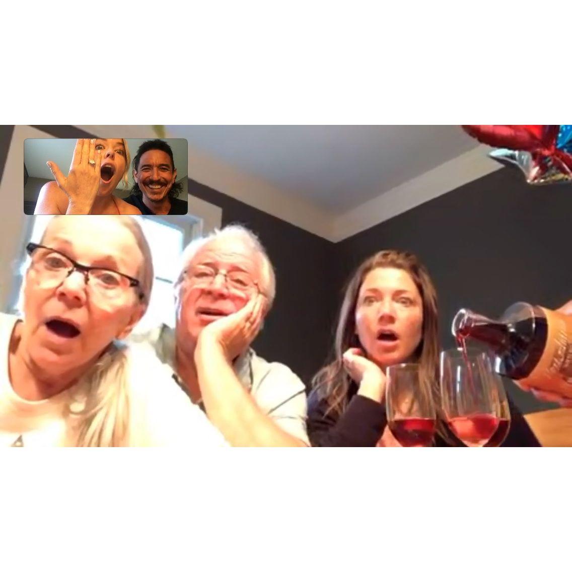 Alex and Jason tell the Wolfe's they're engaged over FaceTime, Part II