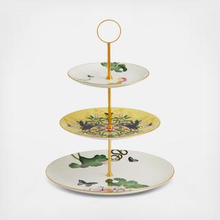 Waterlily 3-Tier Cake Stand