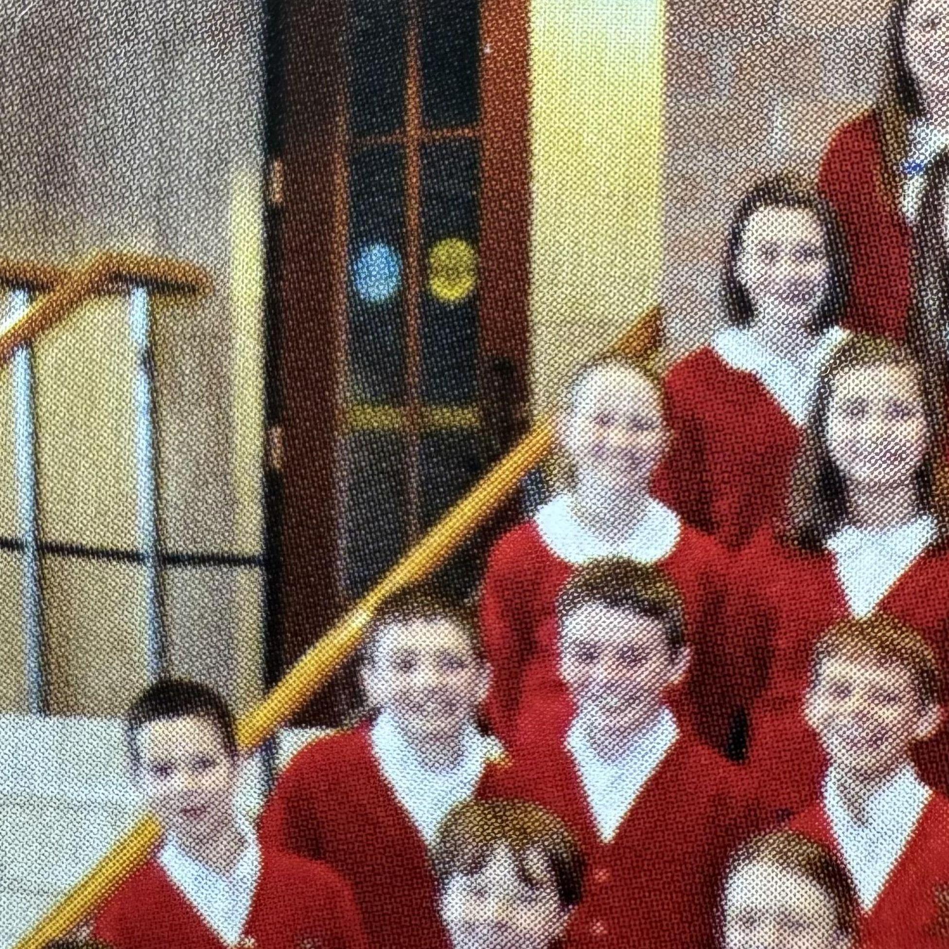 Michael and Natalie attended STM and Regis, but never knew each other. Here's a picture of them 12 years before they met! One is in 8th grade and the other is in 4th. Can you guess who's who?