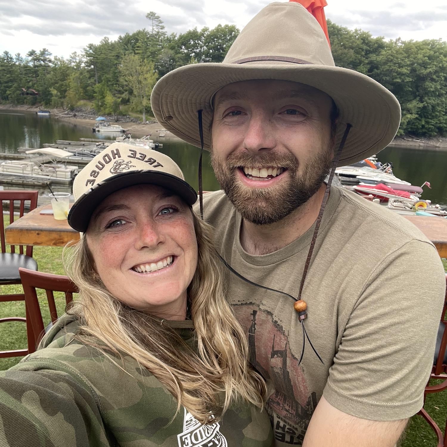 A trip up to the cabin with friends for the weekend.