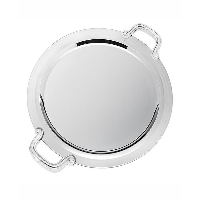 Godinger Revere 14" Round Handled Tray