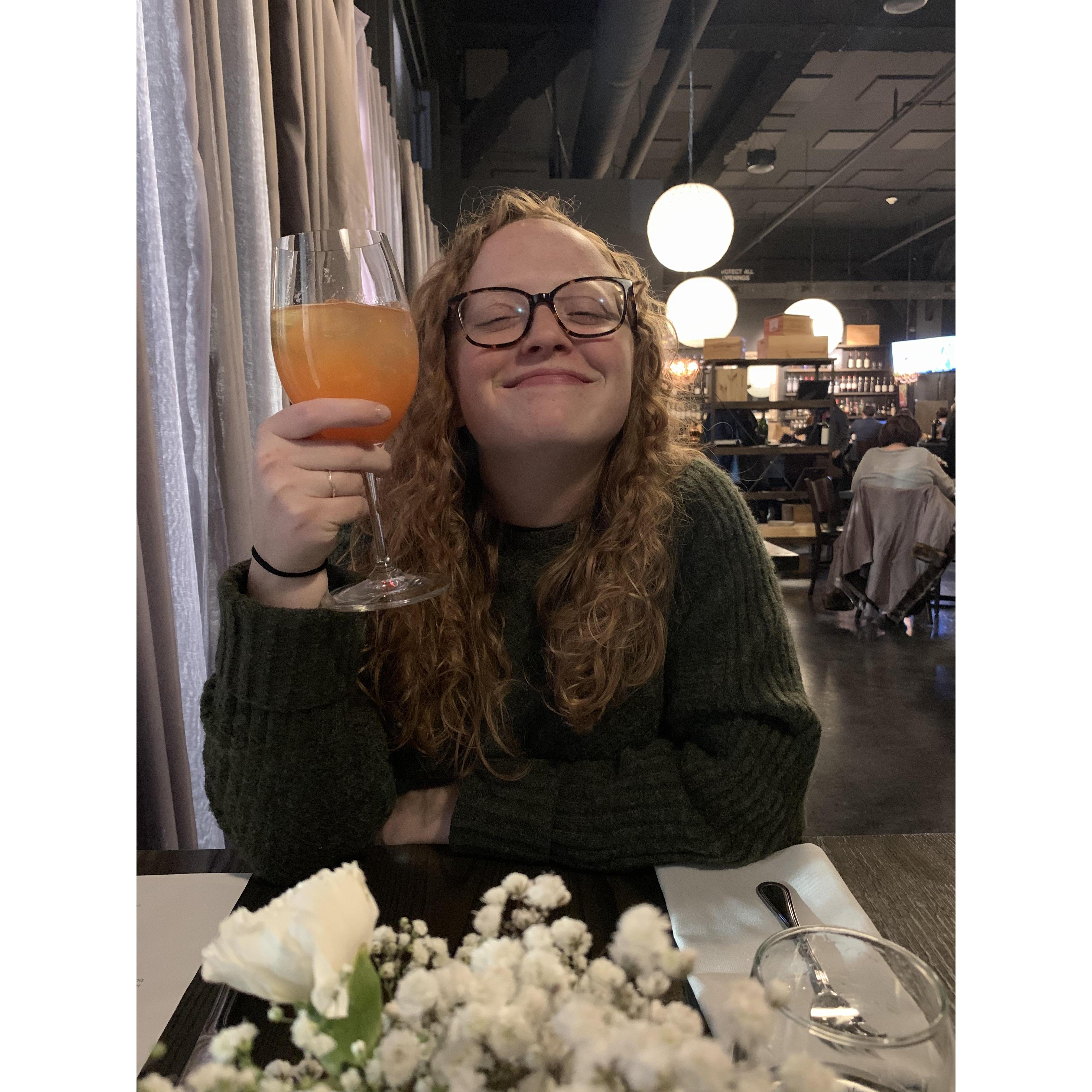 Dinner at Sangiovese Ristorante in Indianapolis
February 14, 2020