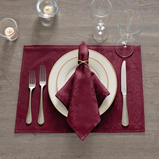 Caiden Elegance Damask Placemat, Set of 4