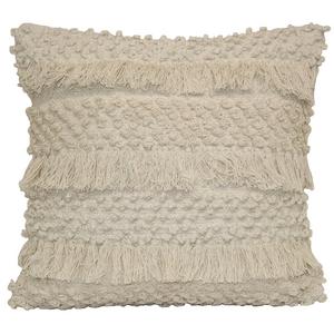 Shimmy Square Indoor Throw Pillow in Natural