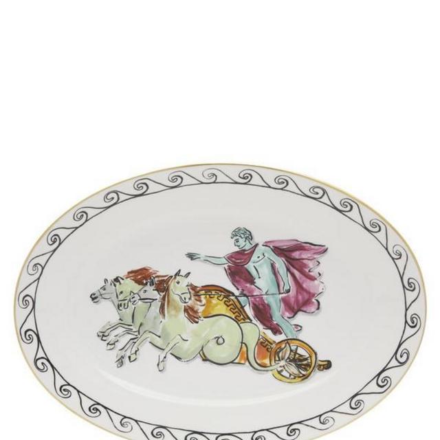Porcelain Oval Platter