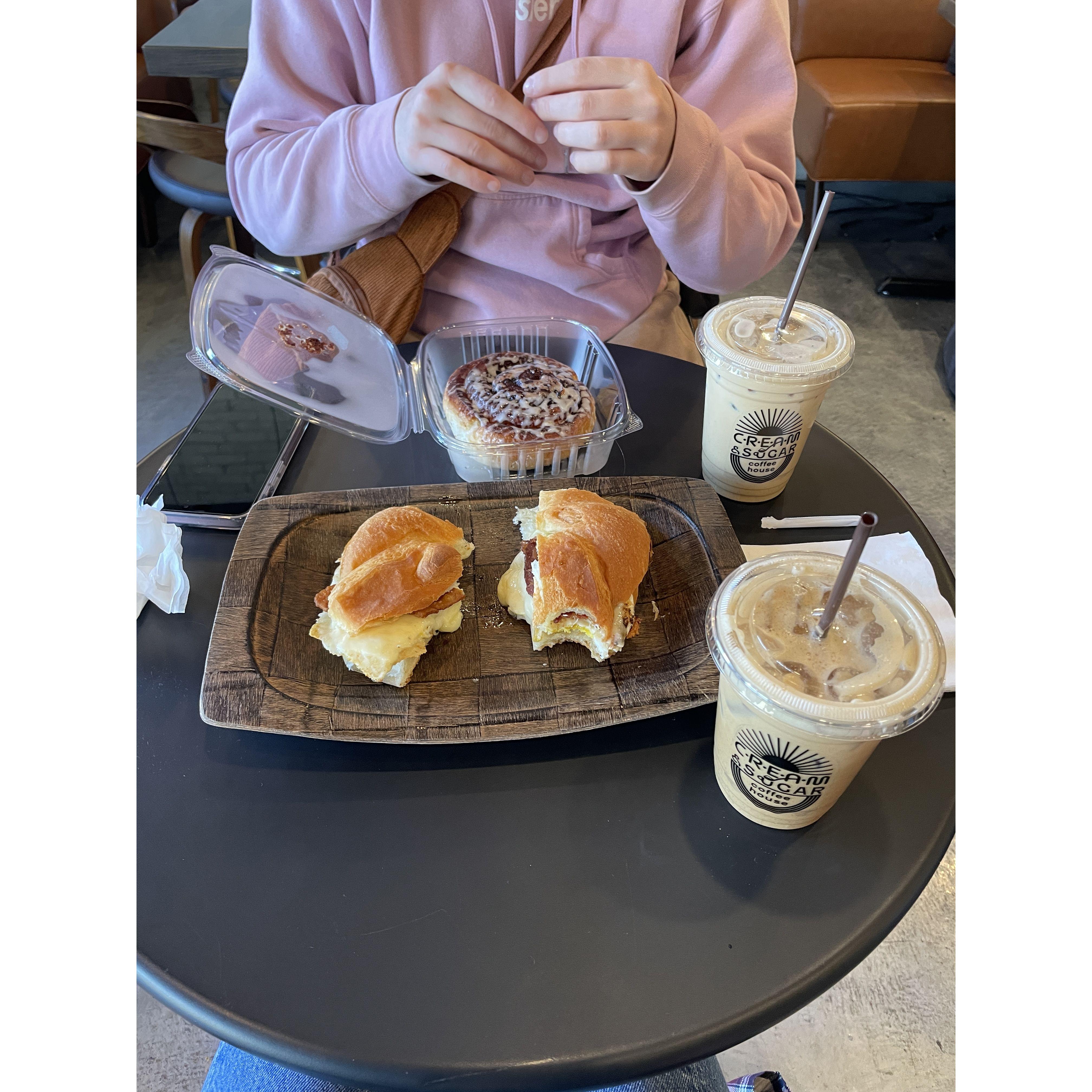 This was our last outing together before Reed left for Saint George. We did our favorite things this day, coffee, a treat, and looking around in an antique store.