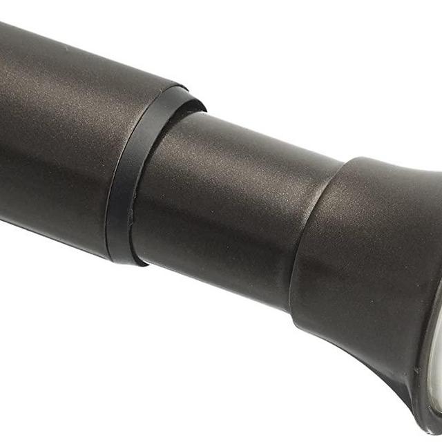 Amazon Basics Tension Curtain Rod, Adjustable 36-54" Width - Bronze Finish
