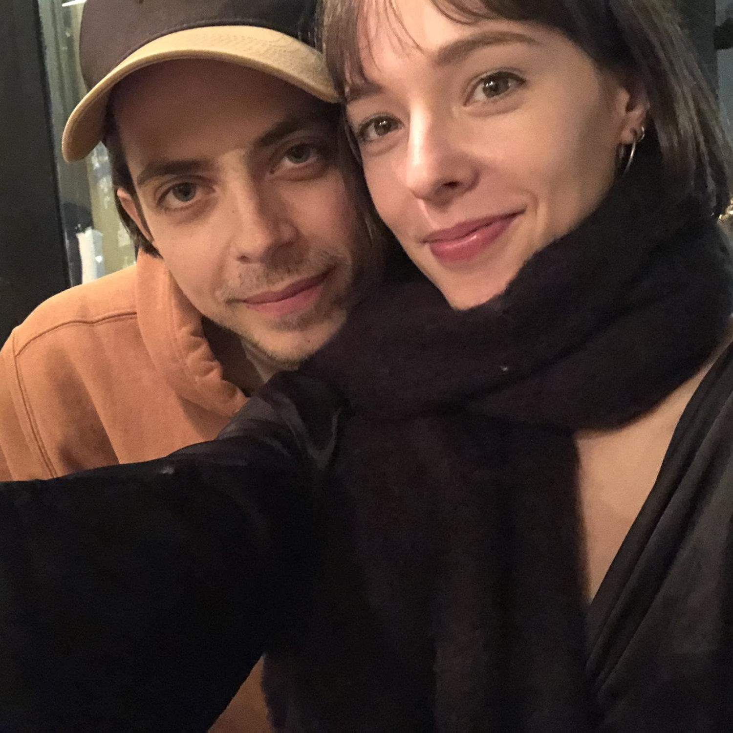 First selfie! Brooke surprised Krisz with a Hungarian dinner in Manhattan for his birthday