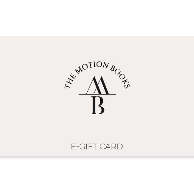 The Motion Books Gift Card