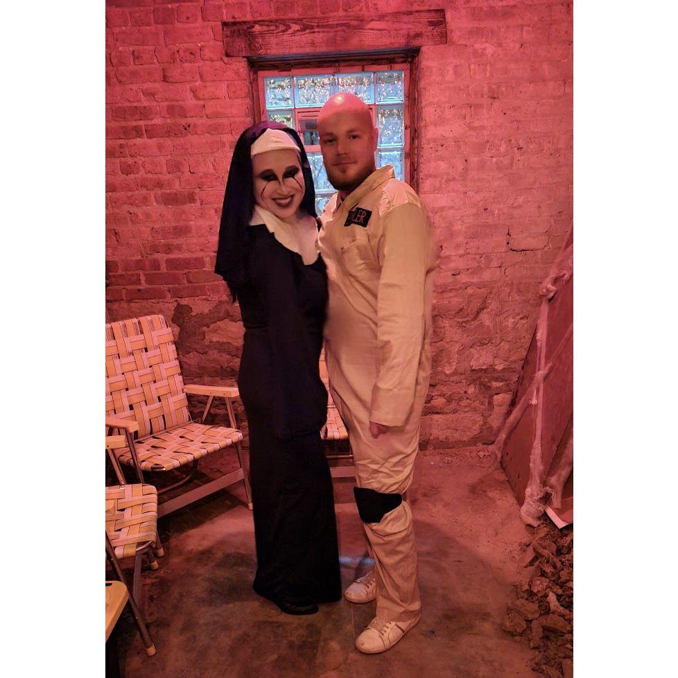 Halloween - 2021 👻
Costume: The “Nun” and Ghost Buster