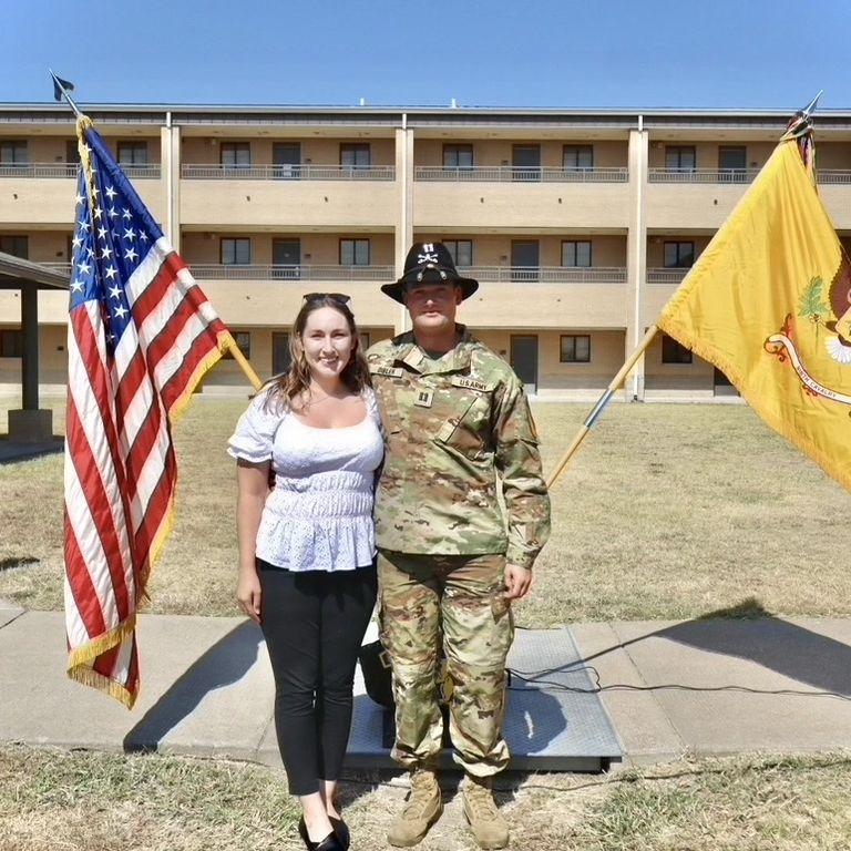 Luke's promotion to Captain (Killeen, TX)