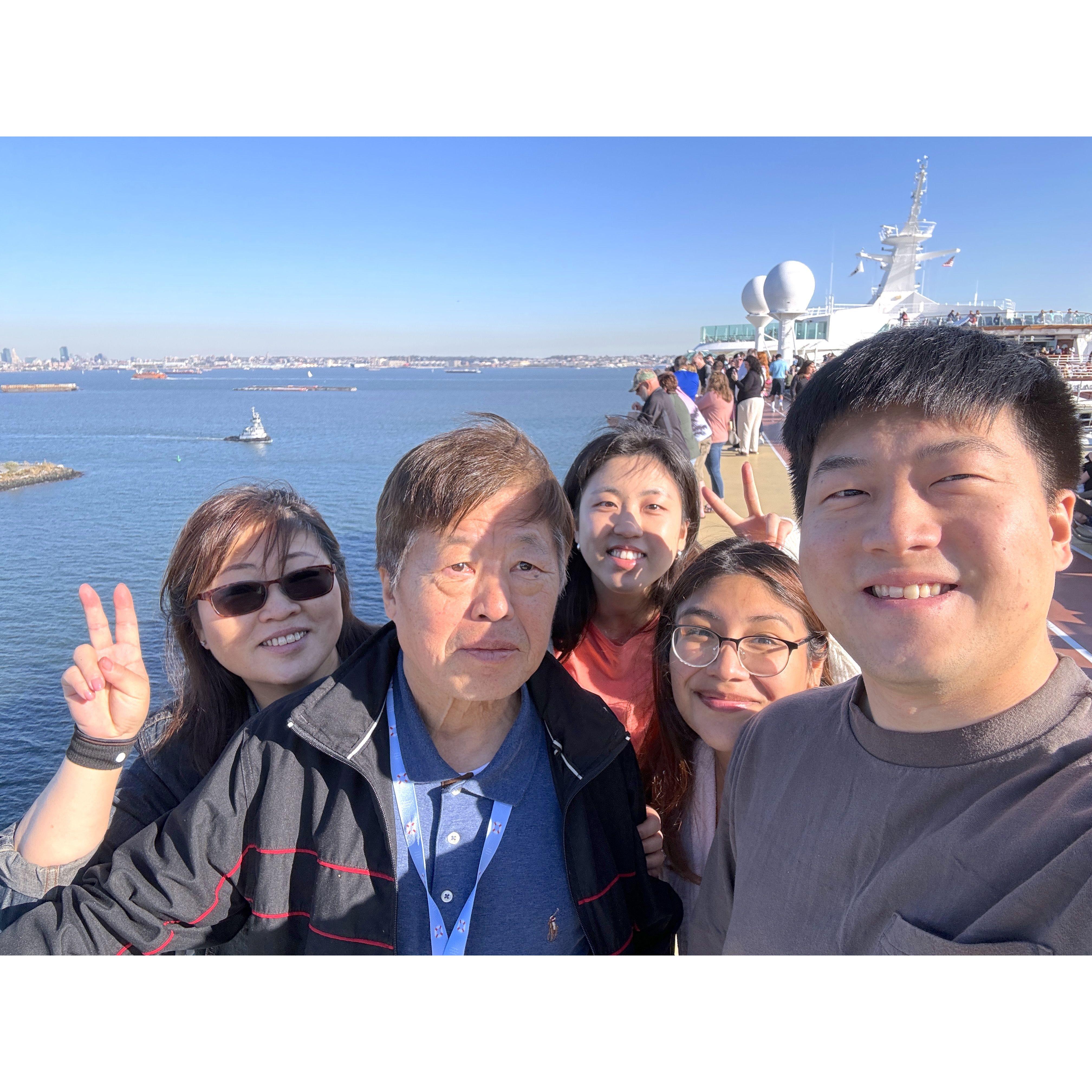 Family cruise trip !