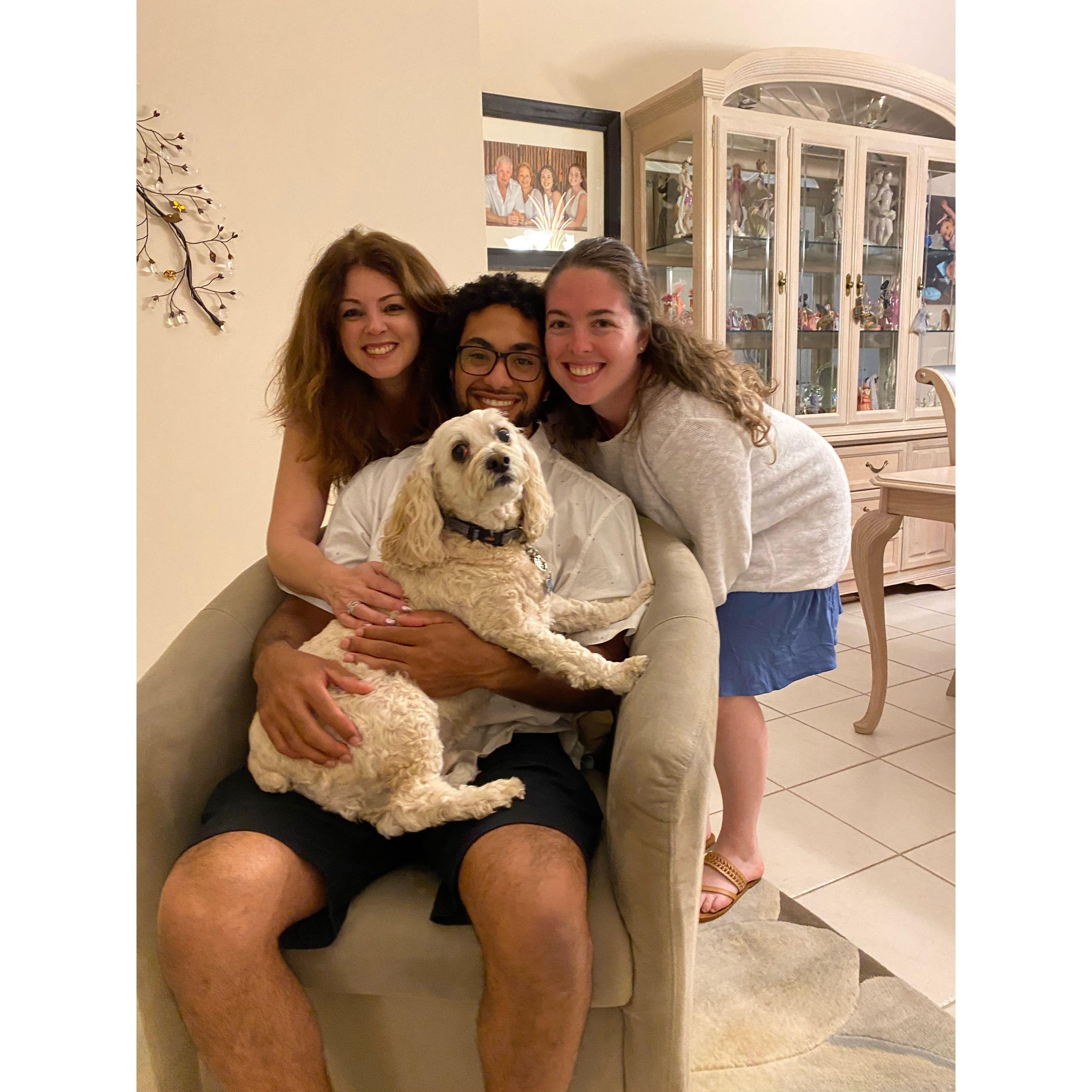 February 27, 2022: Visiting with family