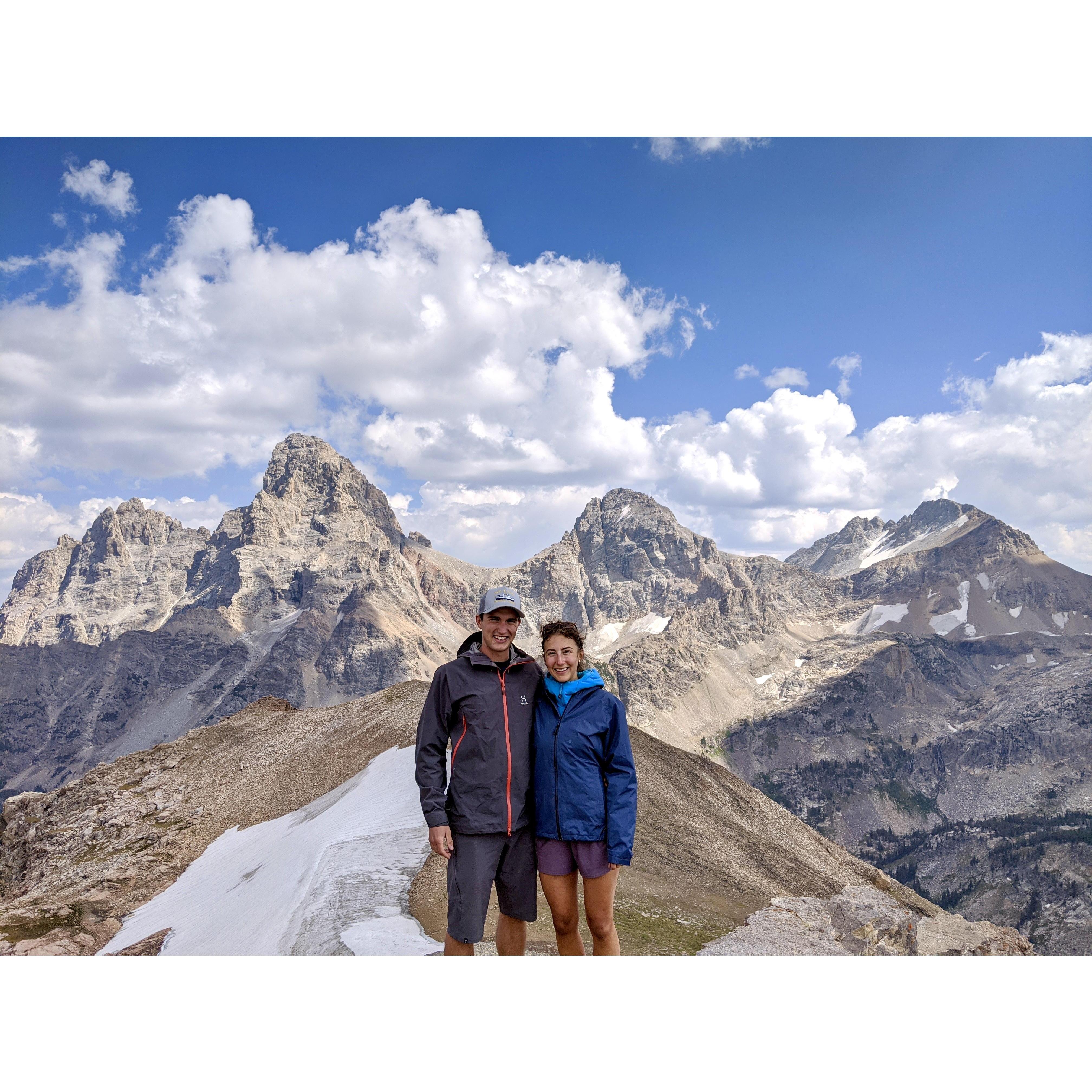 Hiking in the Tetons, Idaho