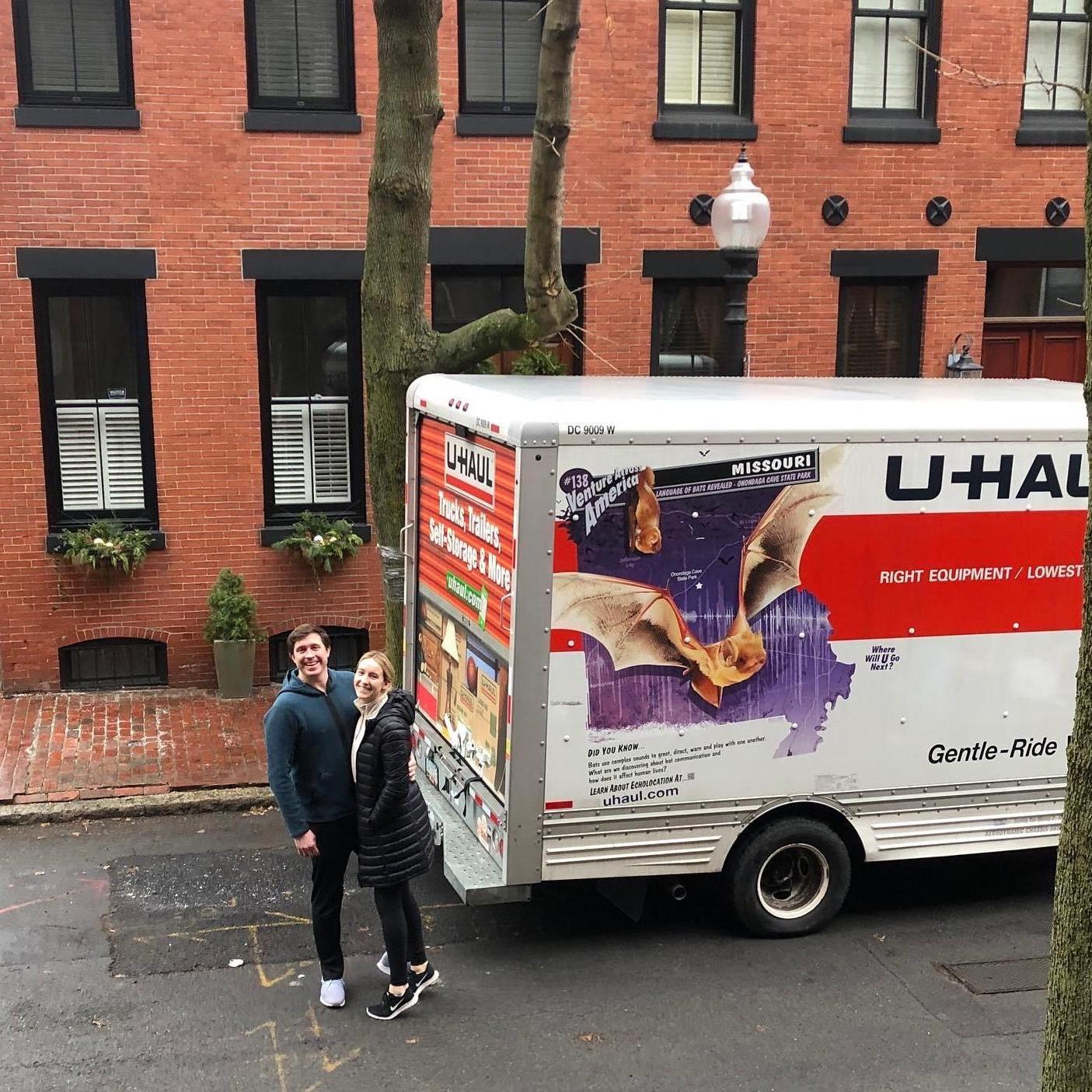 Packing up to move down to Raleigh, NC in December 2019