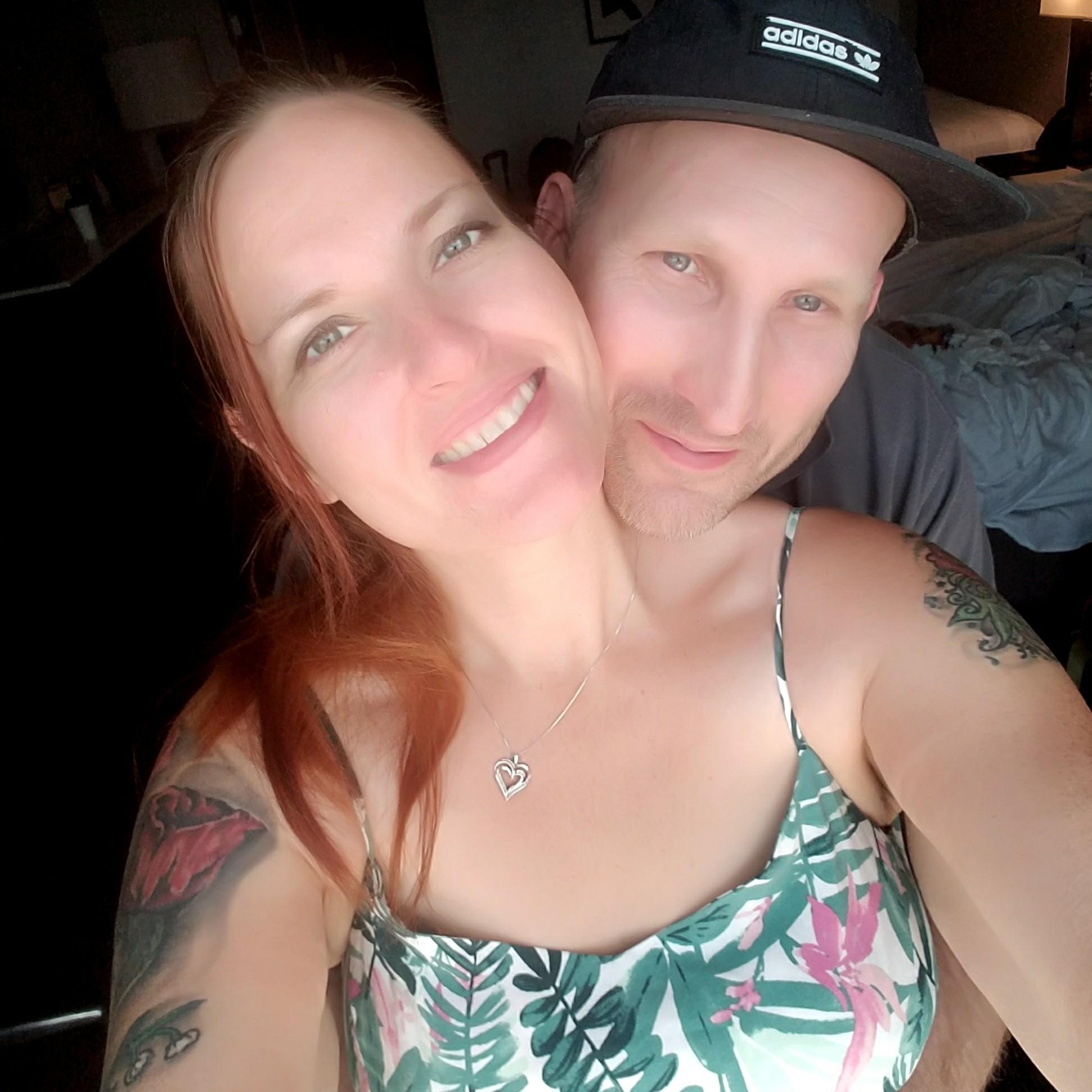 A quick selfie at our hotel room at the Suncoast in Las Vegas.