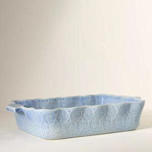 Old Havana Baking Dish, Wedgewood Blue or White