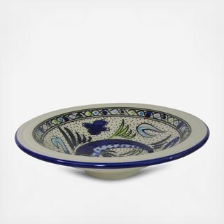 Aqua Fish Serving Bowl