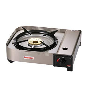 Iwatani Corporation of America 35FW Butane Stove, Medium, Metallic