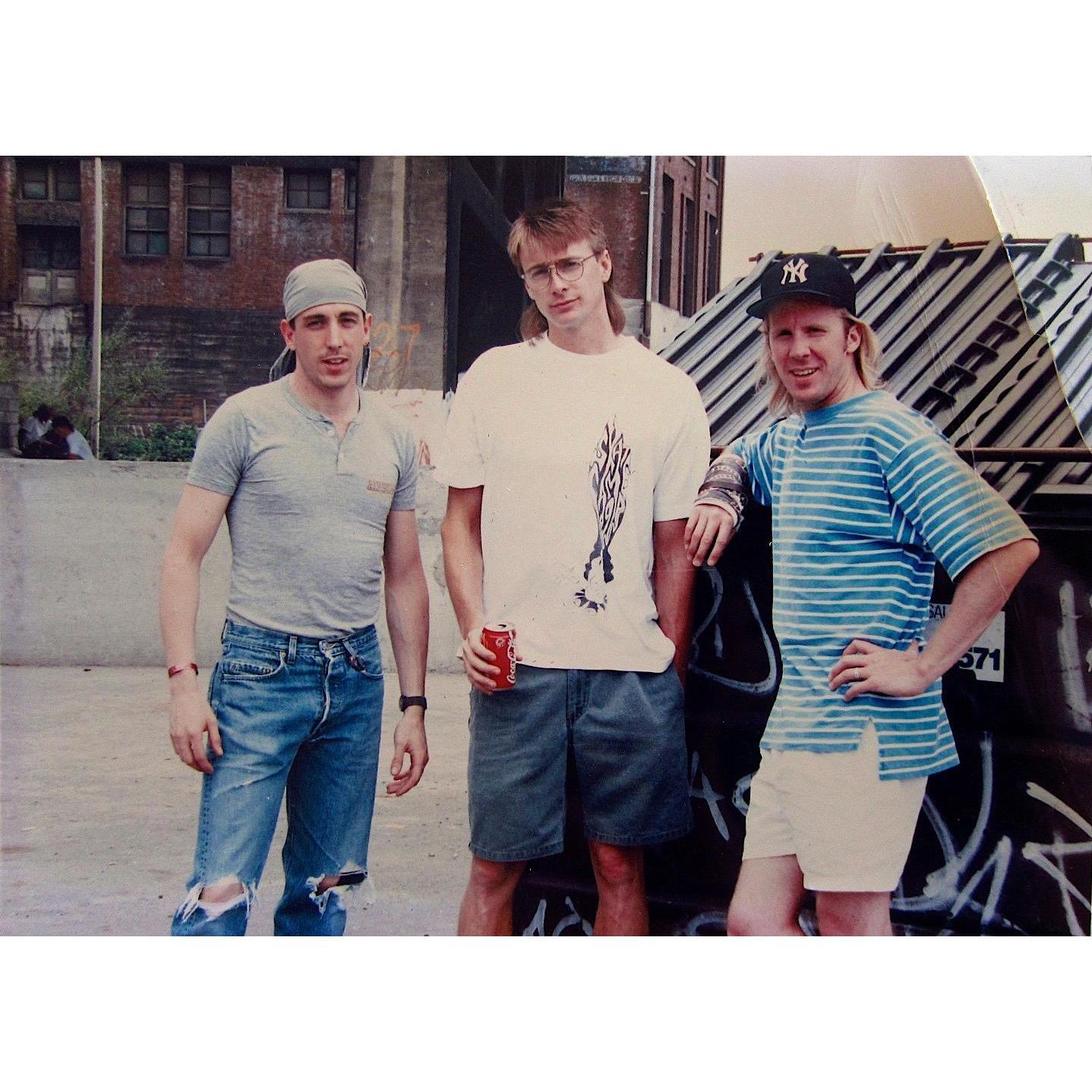 ... w/ Paul & Clint, '92