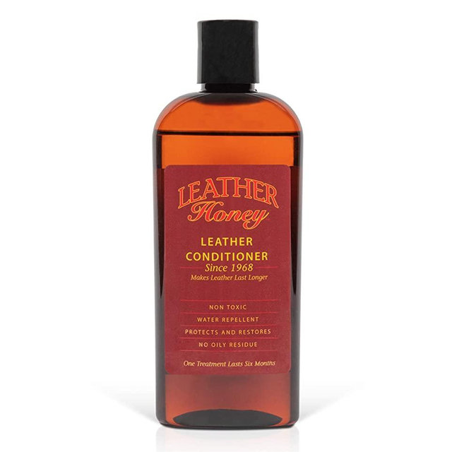 Leather Honey Leather Conditioner, Best Leather Conditioner Since 1968. for use on Leather Apparel, Furniture, Auto Interiors, Shoes, Bags and Accessories. Non-Toxic and Made in The USA!