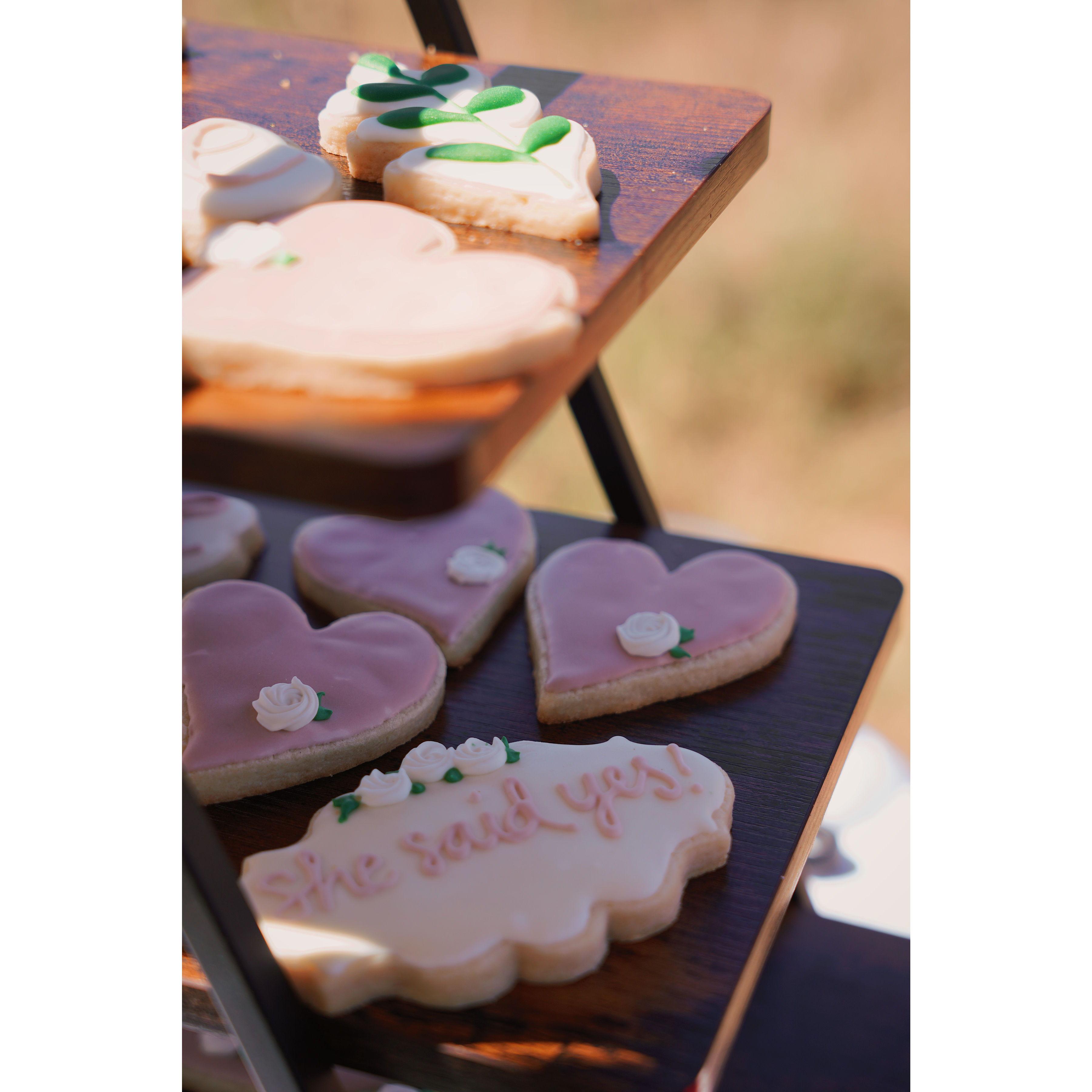 Beautiful cookies from my mom, Lisa's Cakery! You may be seeing her work again soon...