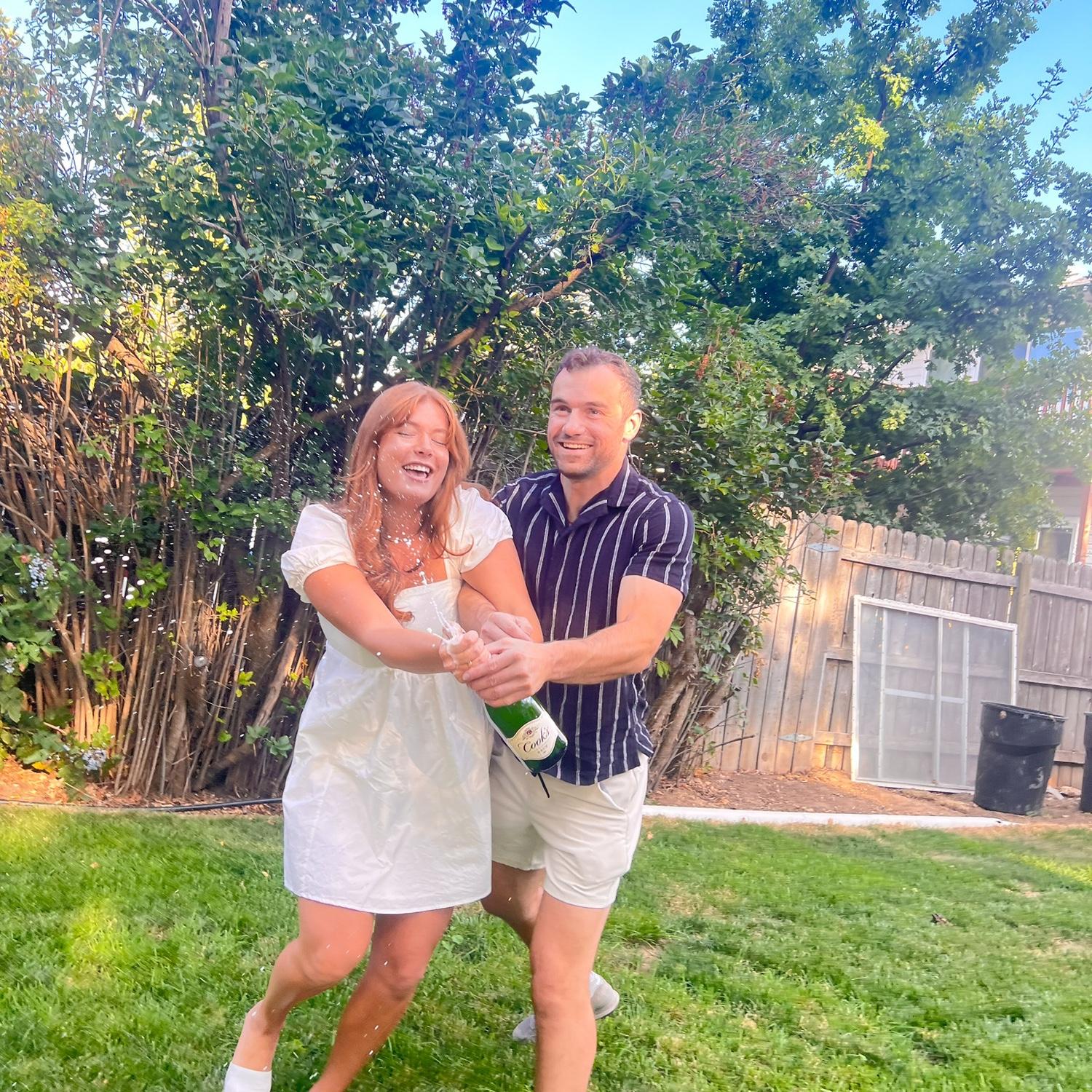 Engaged in Boise!! August 17, 2024.