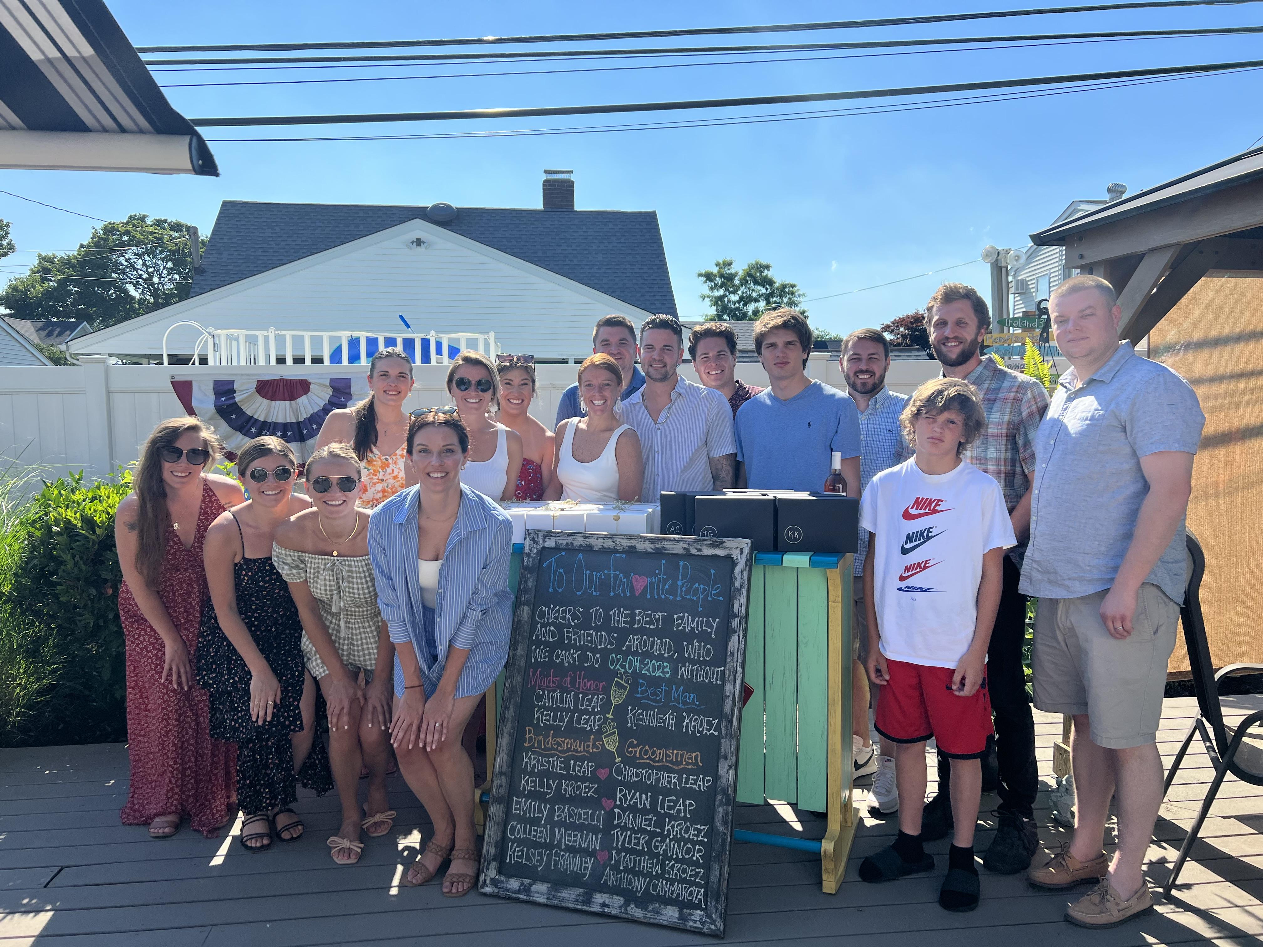 The Wedding Website of Meghan Leap and Lawrence Kroez Jr.