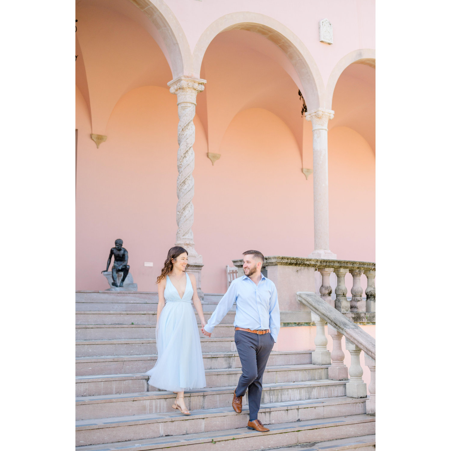 Engagement session at Ringling Museum!