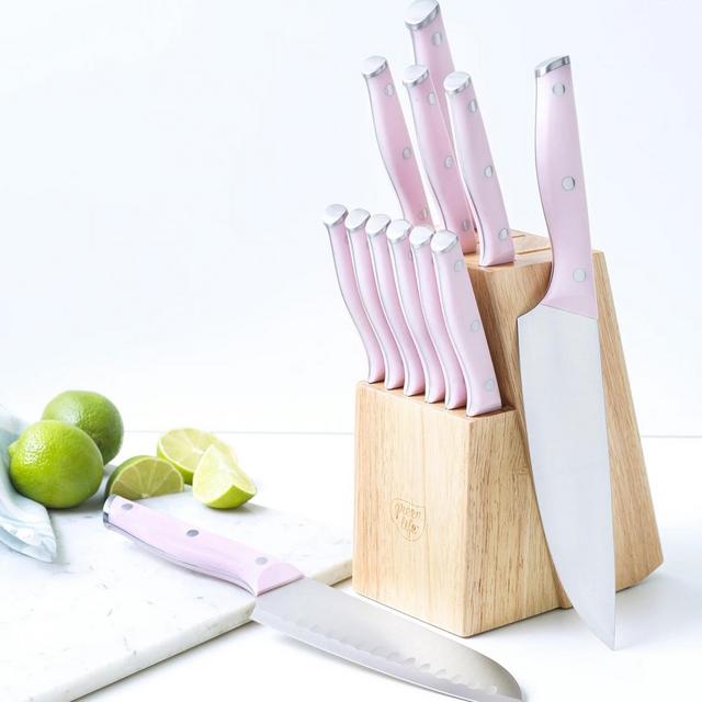 Stainless Steel 13-Piece Knife Block Cutlery Set