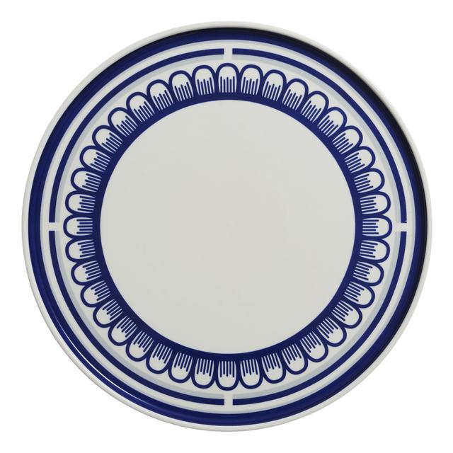 The Blue Scallop Plate