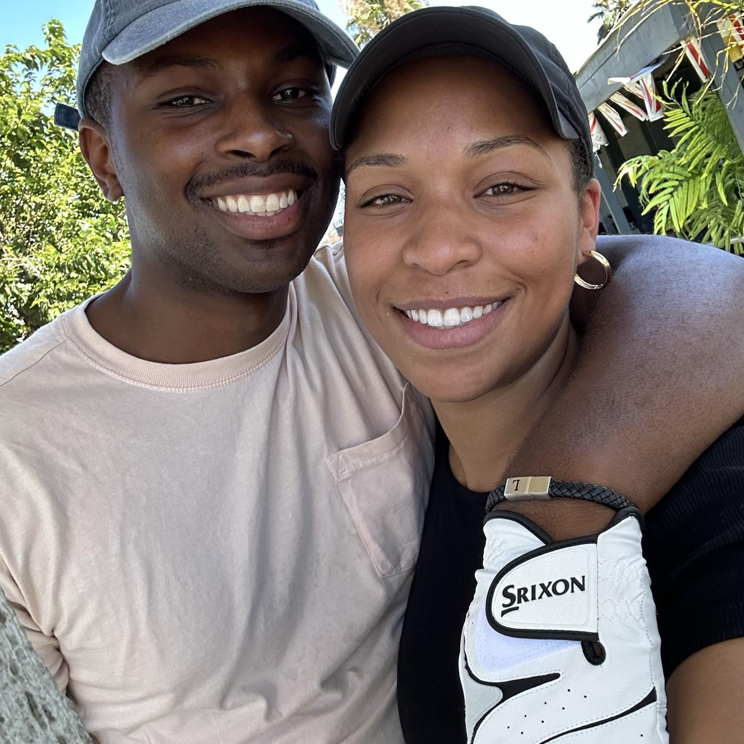 Golfing date in Riverside, CA