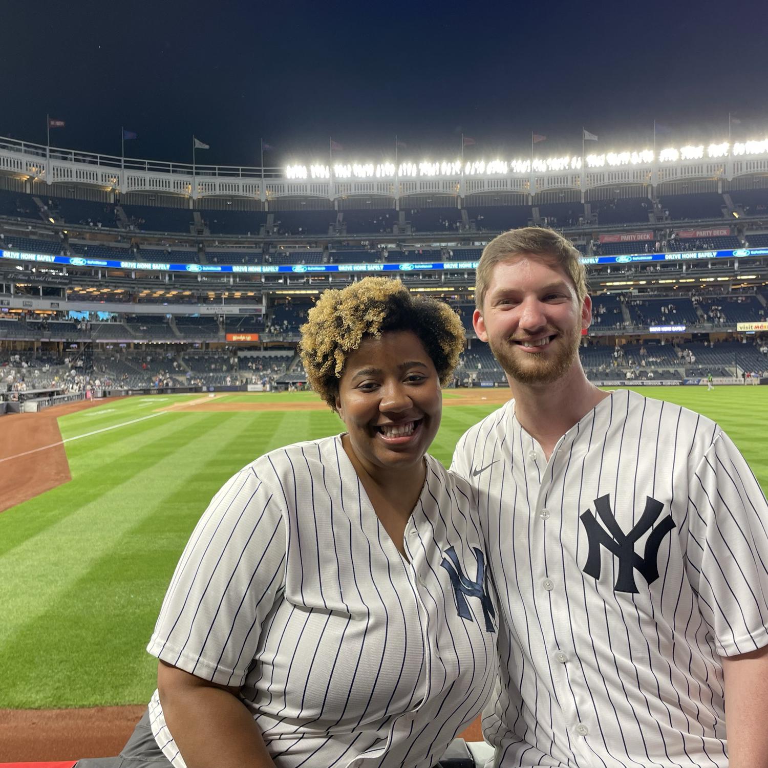 Sunday Night Baseball against the Red Sox! Some of our best seats. Noticing a trend? They lost.