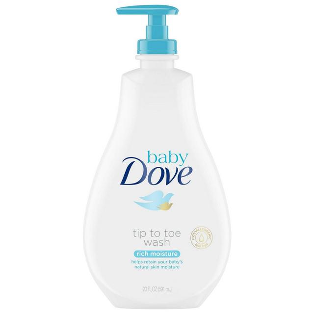 Baby Dove Rich Moisture Tip-to-Toe Wash - 20oz