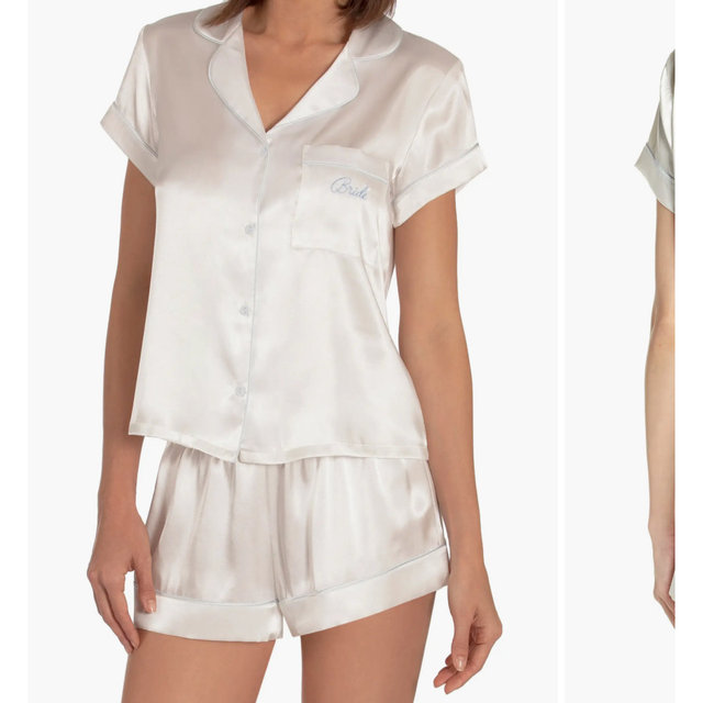 🩷 Bridal Shower Gift 🩷 Satin Bride Pajama Set