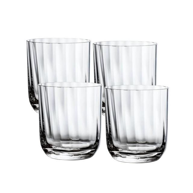 Villeroy & Boch Rose Garden Double Old Fashioned Glass, Set of 4