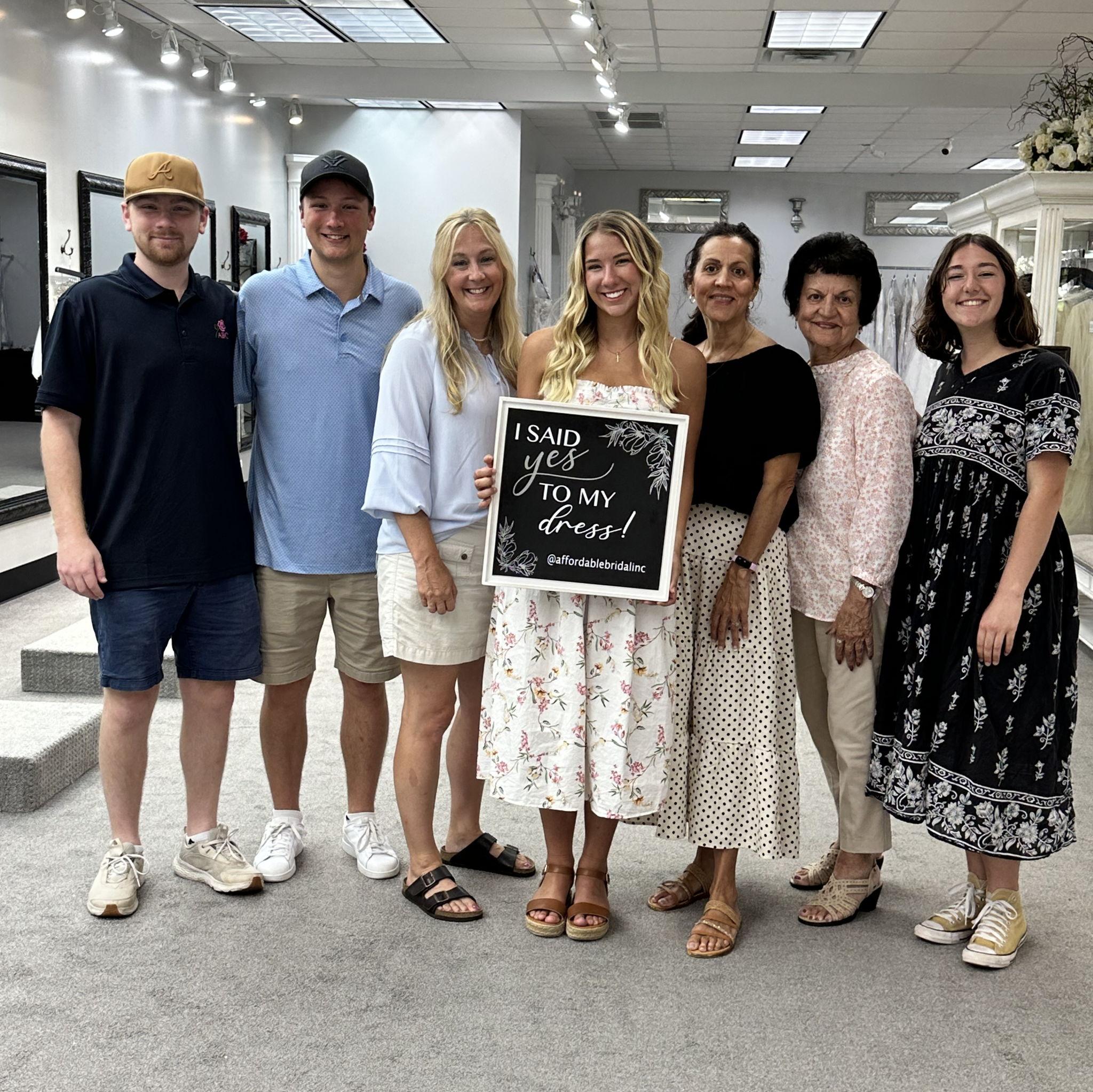 7/6/2025 Said yes to the dress!