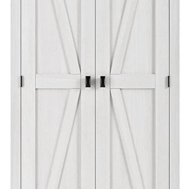 Ameriwood Home SystemBuild Storage Cabinet, Ivory Pine