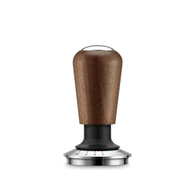 Breville BEA202WLW Force Gauge Tamper Espresso Tool 54mm, Walnut