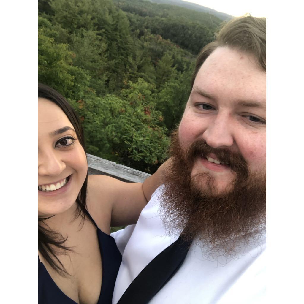 us at our friends wedding... same venue as ours!
