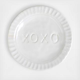 Pietra Serena XOXO Plate
