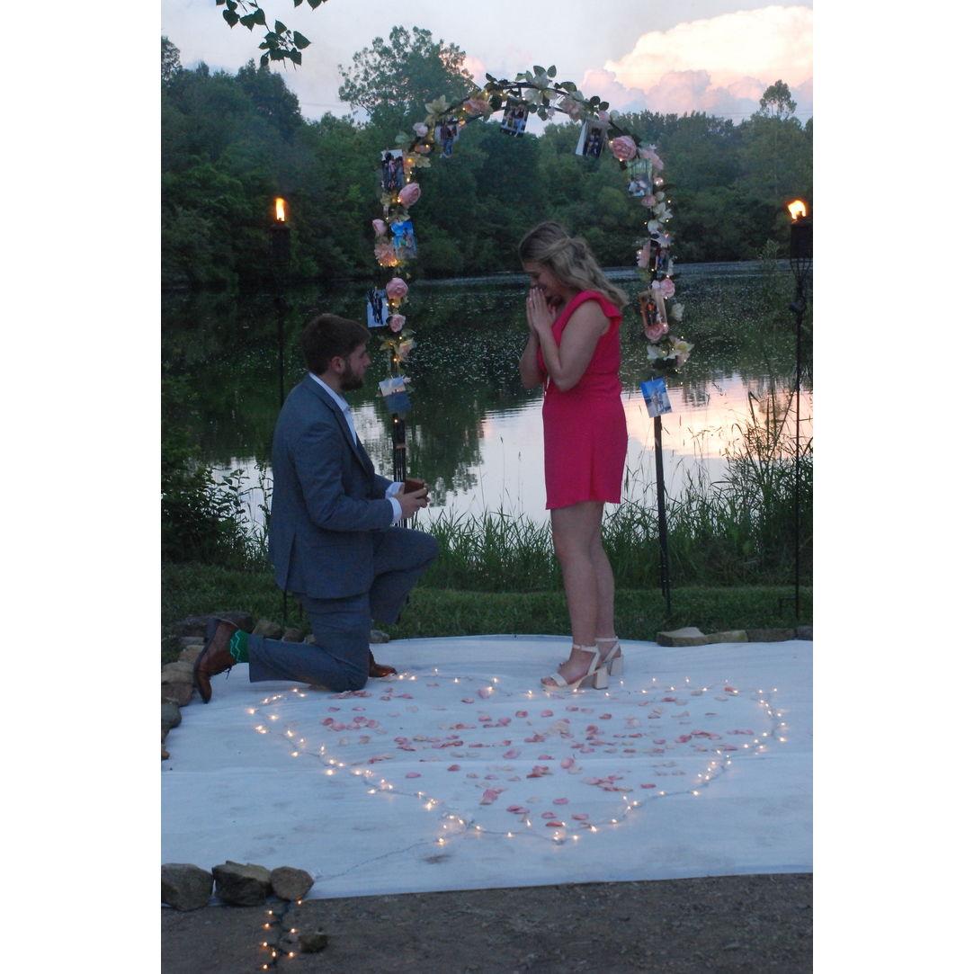 The day we got engaged