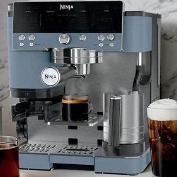 Ninja Luxe™ Café Premier 3 in 1 Espresso Drip Coffee & Cold Brew Maker - Trace Blue