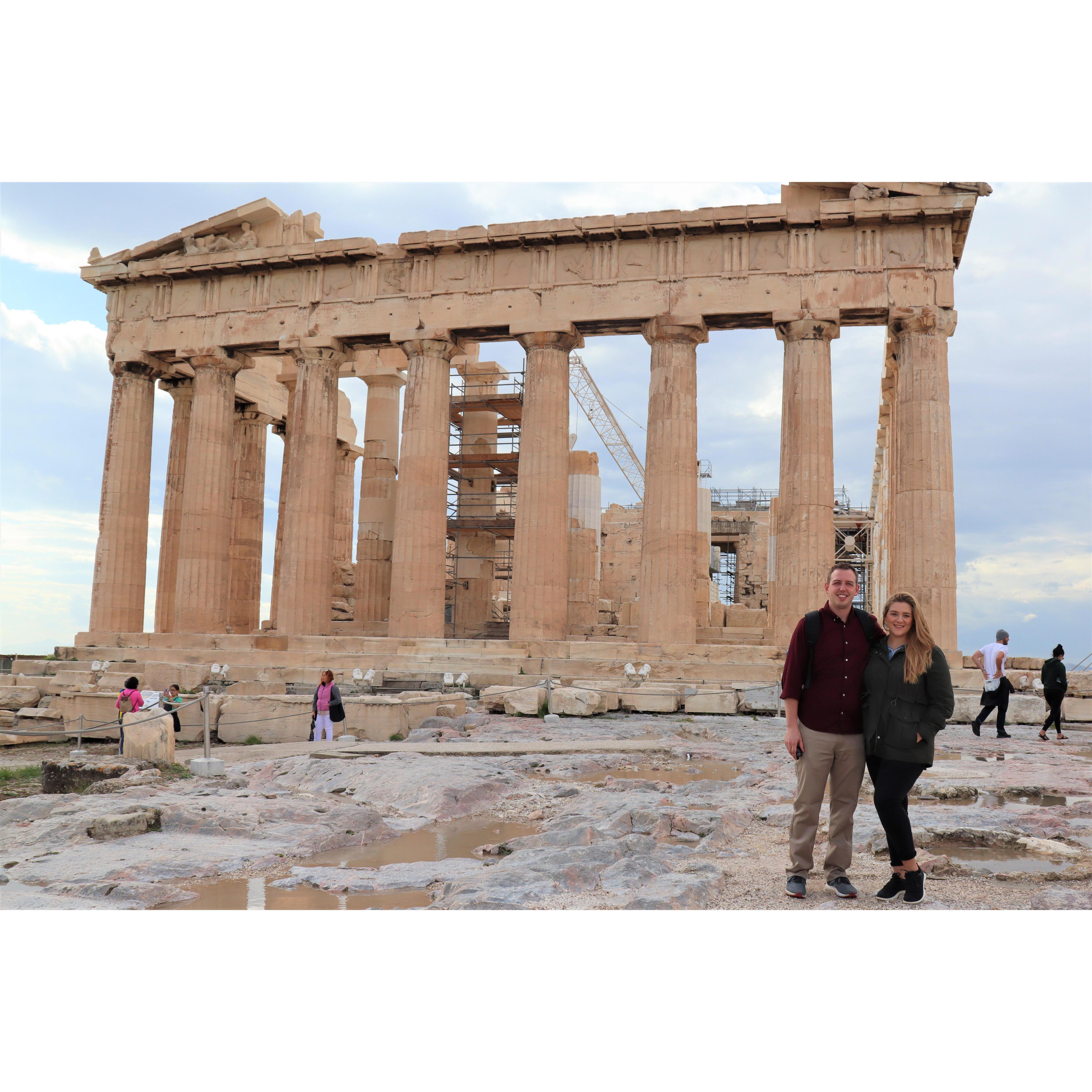 Fall of 2019 - The Parthenon in Greece